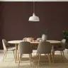 Deep Brown Textured Wall Mural 4