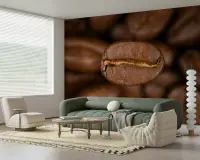 Close-up Coffee Bean Wall Mural