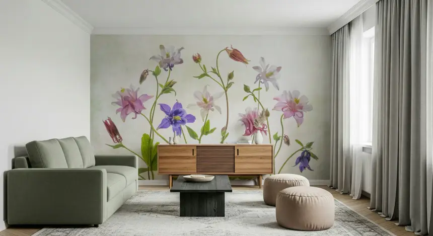 Columbine Dreams Wall Mural -1474479