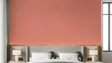 Subtle Coral Textured Solid Wallpaper