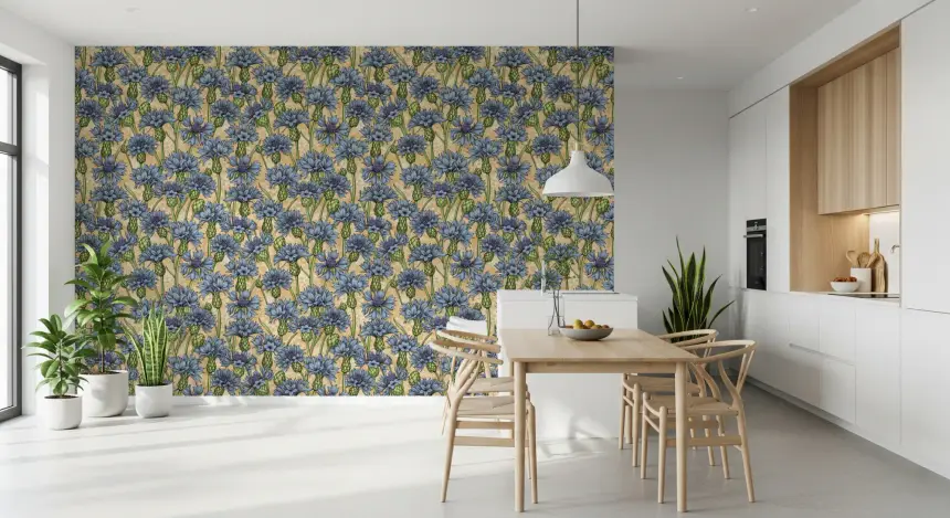 Cornflowers Wallpaper