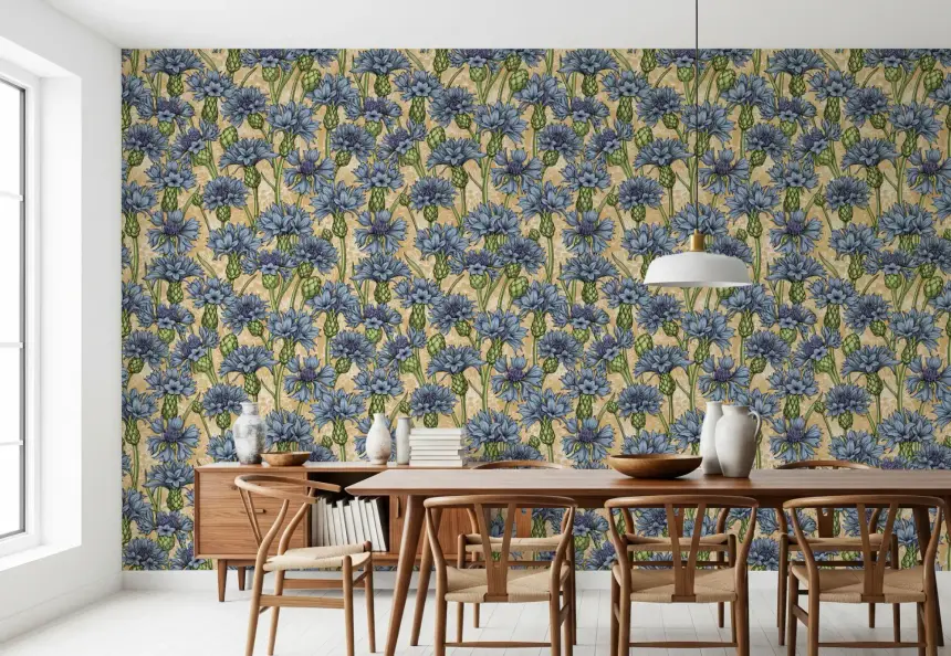 Cornflowers Wallpaper