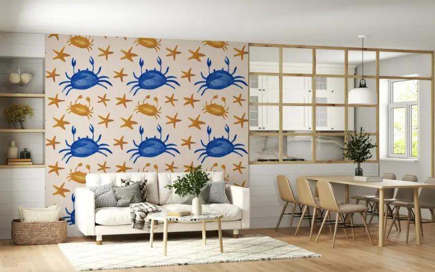 Crabs & Stars Wallpaper -2963143