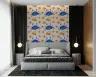 Playful Watercolor Crab and Starfish Wallpaper 3