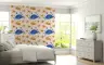 Playful Watercolor Crab and Starfish Wallpaper 4
