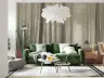 Misty Pine Forest with Crimson Undergrowth Wall Mural 5