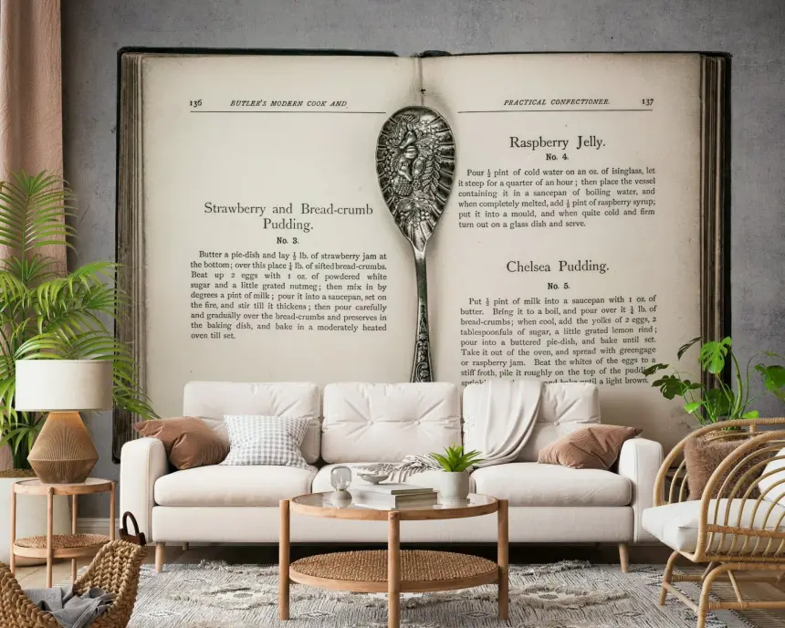Culinary Antiques Wall Mural
