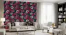 Dramatic Pink Dahlia Floral Pattern Wall Mural 4