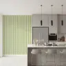 Delicate Daisy Chain Vertical Stripe Wallpaper 2