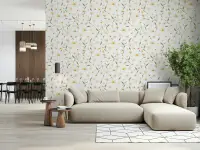 Delicate Daisy Meadow Floral Wallpaper