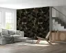 Vintage Dark Floral Butterfly Wall Mural 3