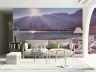 Majestic Salt Lake Sunset Mountain Wall Mural 1