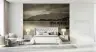 Serene Lake and Mountain Pier Wall Mural 3