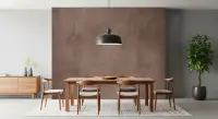 Earthy Brown Textured Wall Mural