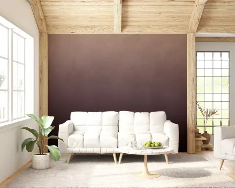 Plum Ombre Gradient Wall Mural