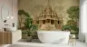 Grand Indian Temple Lush Landscape Mural 4