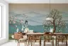 Divine Krishna Flute Serenity Wall Mural 1