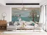 Divine Krishna Flute Serenity Wall Mural 3