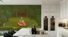 Pichwai Style Krishna Radha Swing Forest Wall Mural 5