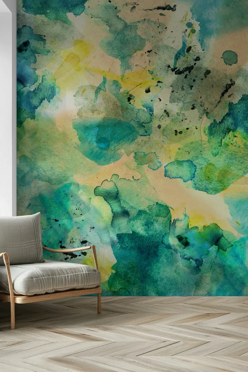 Diving Wall Mural