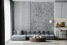 Dynamic Black Speckle Dot Wall Mural 4