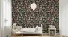 Whimsical Botanical Birds Wallpaper 2