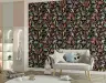 Whimsical Botanical Birds Wallpaper 5