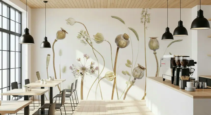 Dried Meadow Wall Mural -1021572