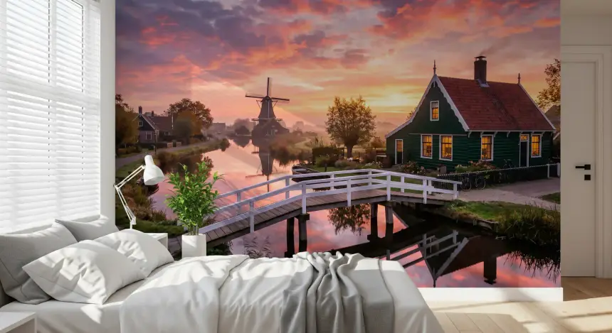 Dutch Dawn Serenity Wall Mural