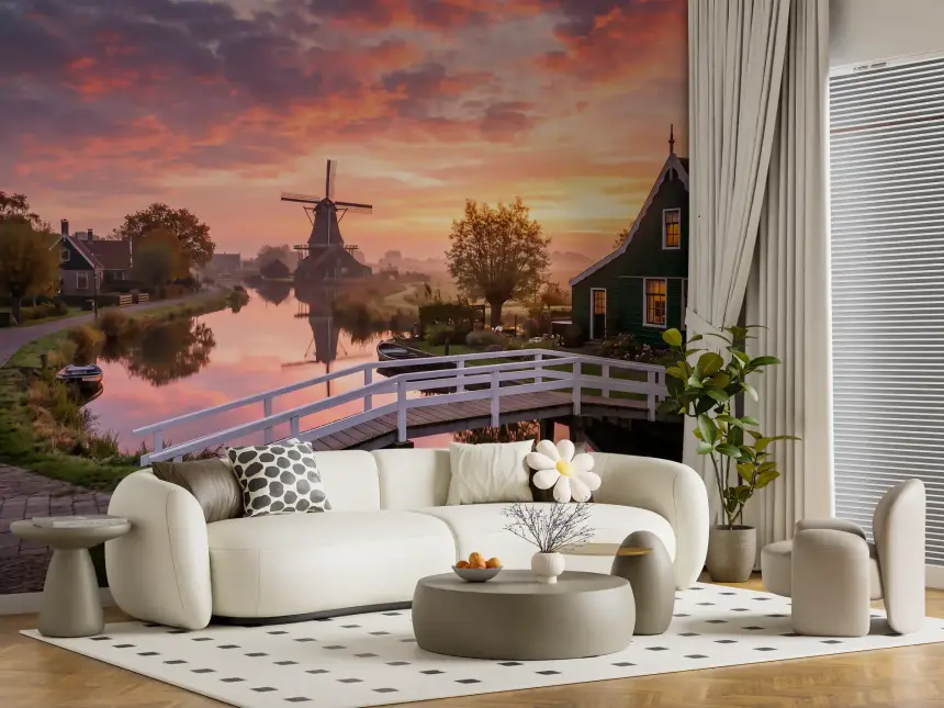 Dutch Dawn Serenity Wall Mural