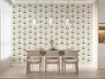 Mughal Inspired Cream Bloom Pattern Wallpaper 2