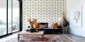 Mughal Inspired Cream Bloom Pattern Wallpaper 5