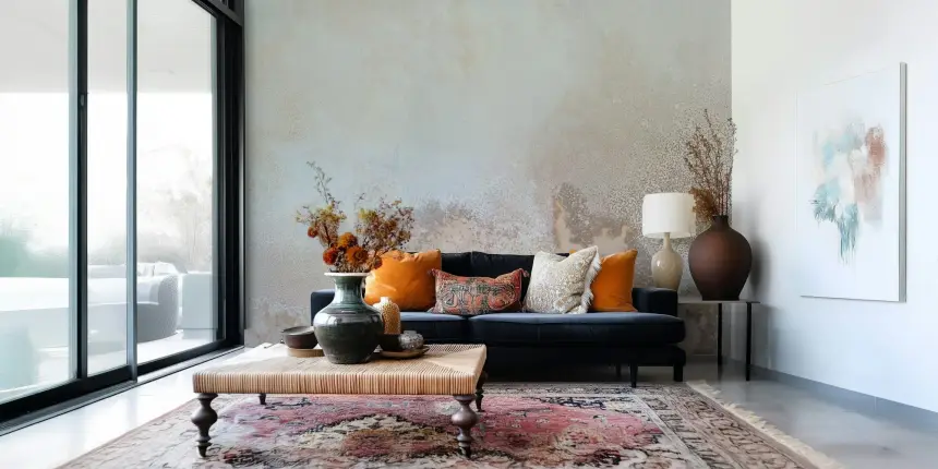 Earthen Hues Abstract Wall Mural - 2732140
