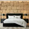 Rustic Stone Block Texture Wall Mural 3