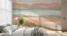 Serene Abstract Watercolour Horizon Wall Mural 5