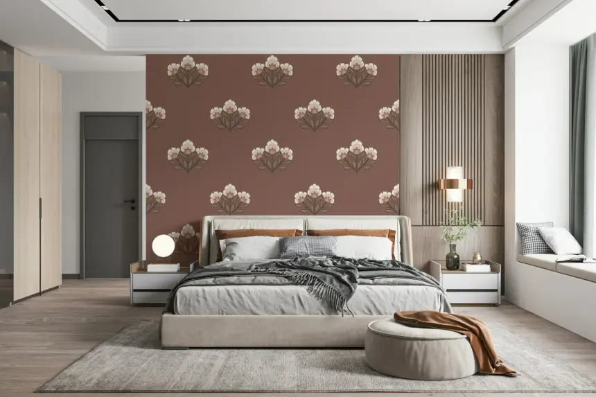 Earthy Blossom Wallpaper