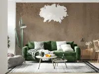 Rustic Concrete Finish Textured Wall Mural