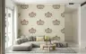 Mughal Floral Motif Pattern Wallpaper 3