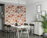 Earthy Hearts Pattern Wallpaper 4