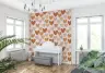 Earthy Hearts Pattern Wallpaper 5
