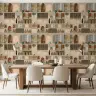 Ornate Indian Palace Scene Wall Mural 3