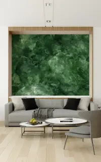 Emerald Green Marble Texture Wall Mural