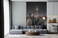 Empire State Building New York City Nightscape Wall Mural