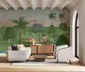 Elegant Mughal Palace Garden Scenic Wall Mural 4