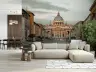 Grand St. Peter's Basilica Cityscape Mural 5