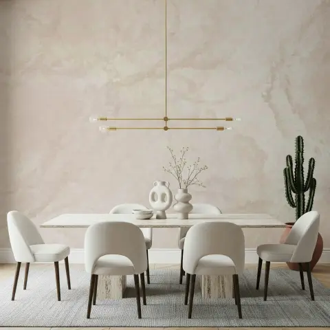 Subtle Beige Plaster Texture Wall Mural