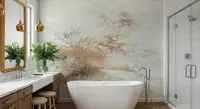 Ethereal Abstract Textured Wall Mural