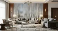 Ethereal Forest Landscape Wall Mural