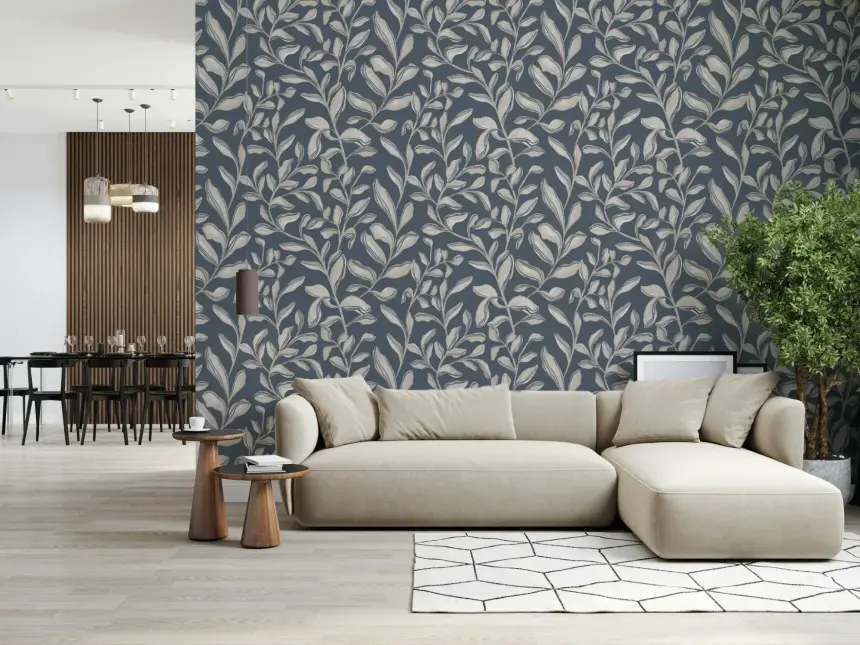 Ethereal Leaves Wallpaper