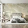 Vintage Tropical Palm Leaf Textured Wall Mural 3